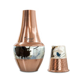 LA'FORTE  Copper Bottle Venus Jar 1400 ml (Gold Royal)